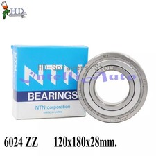 1PCS NEW NTN 6024 ZZ Single Row Radial Ball Bearing 120x180x28mm.