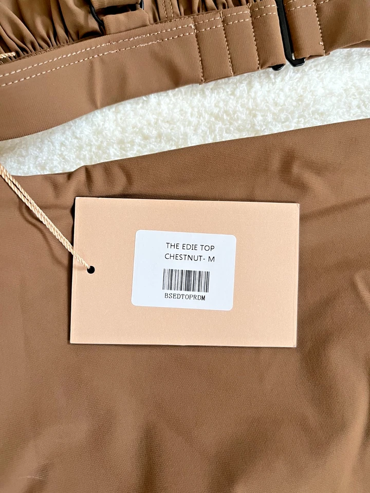 BUMPSUIT the Edie Swimsuit Chestnut Postpartum Size M - Image 4 of 4