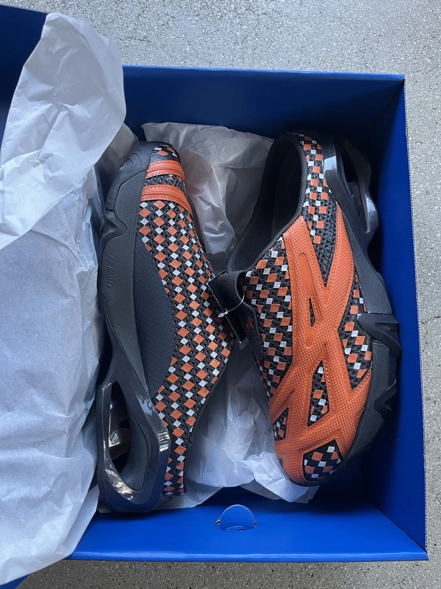 Kiko Kostadinov x ASICS Novalis Gel Styrax Rust Orange Obsidian