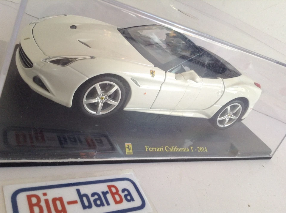 🔥Lot vintage🚗 BBURAGO FERRARI CALIFORNIA T 1:24 🍂 BELLISSIMA 🍂☕ - Immagine 2 di 4