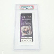 LeBron James 2003 NBA Debut Full Ticket 10/29/2003 Cavaliers PSA 3