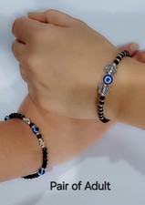 Evileye bracelet,crystal beaded bracelet for kid and adult,Nazariya for women