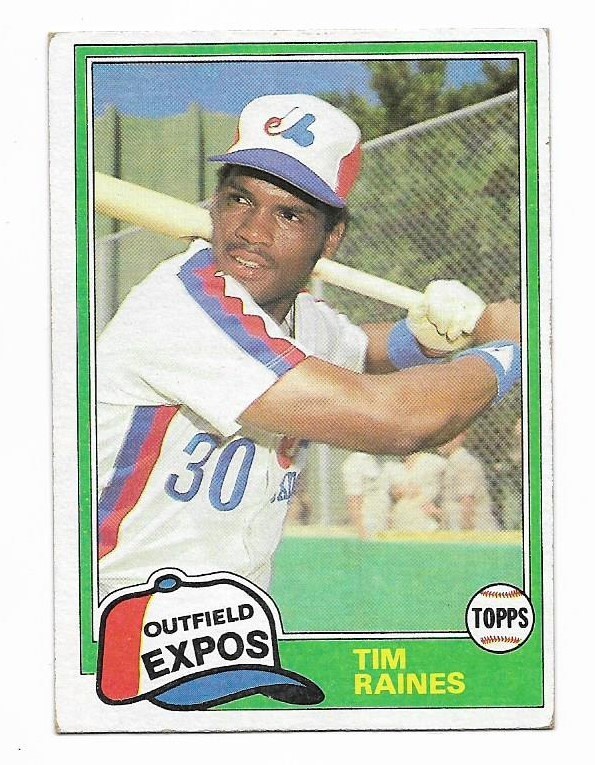 1981  Topps Traded Tim Raines RC #816
