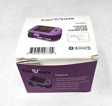 Zacurate Pro Series 500DL Fingertip Pulse Oximeter Blood Oxygen Saturation Monit