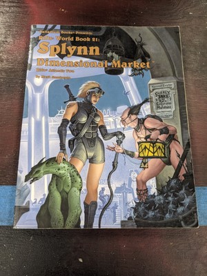 Splynn Dimensional Market Rifts Atlantis Two Rifts World Book 21 Palladium Books