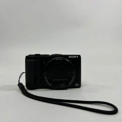 Broken Sony Cyber shot DSC HX50V 20.4MP Digital Camera BAD FLASH