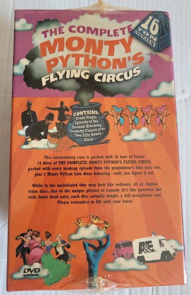 The Complete Monty Python's Flying Circus 16-Ton/Disc Megaset (DVD, 2005) - Image 3 of 4