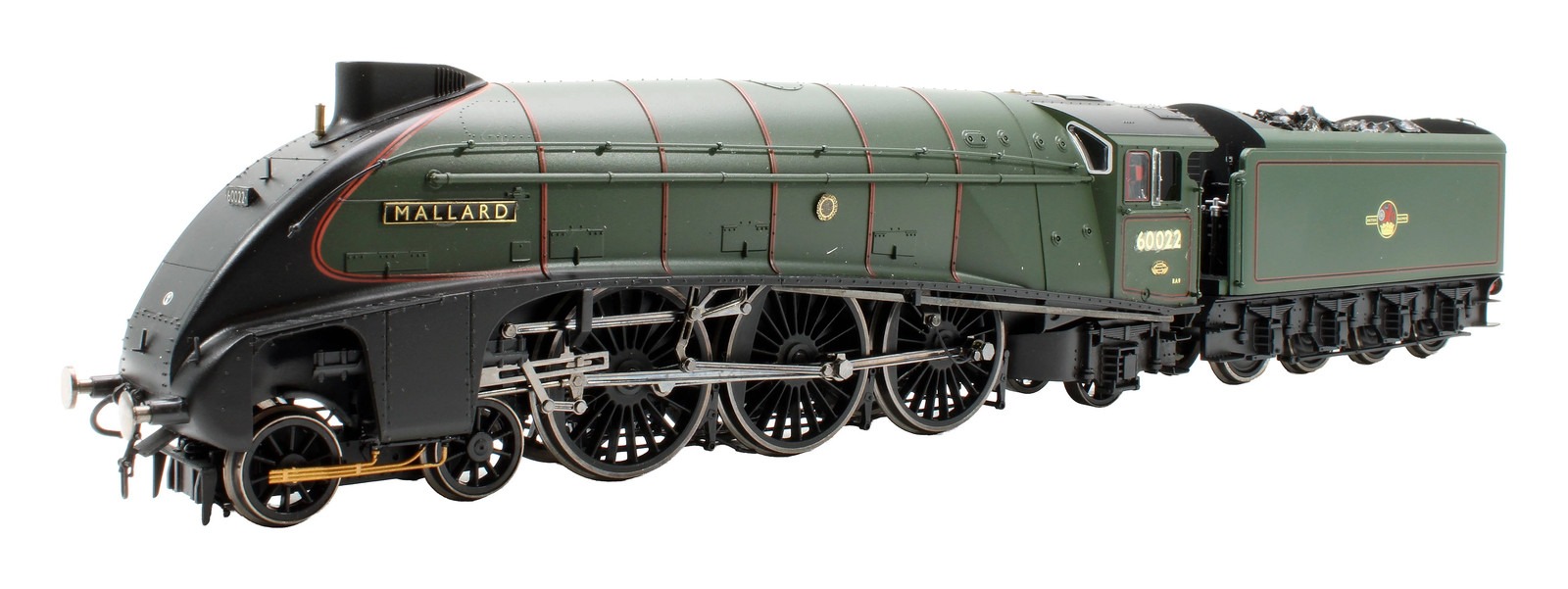 HORNBY OO GAUGE R3012 BR GREEN CLASS A4 60022 'MALLARD' STEAM LOCO *DCC FITTED*