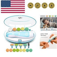 Baby Nail Trimmer 21 in 1, Usage Labeled Case 13 Extra Replacement Tools, B...