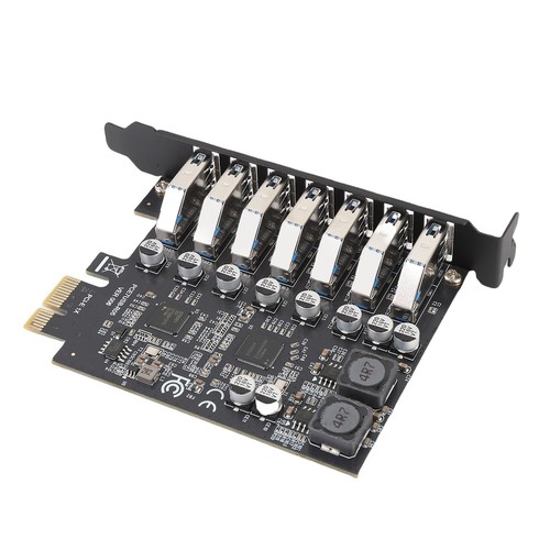 PCIe Expansion Card 7 Ports PCIE Expansion Card Plug And Play For Keyboards - Afbeelding 18 van 24