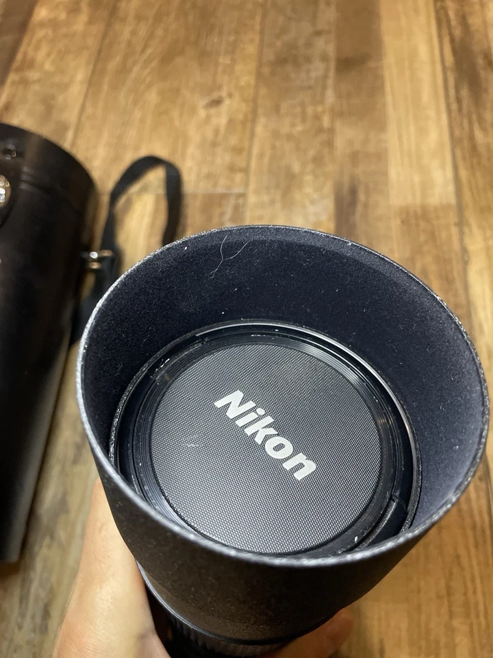 Teleobjetivo Nikon AF Nikkor 300 mm f/4 ED con estuche - Japón - CL‐42 - Montaje F Foto 4 de 4