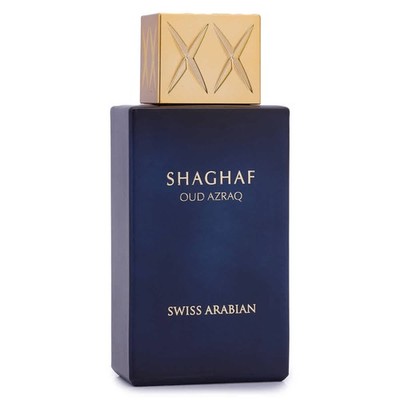 Swiss Arabian Unisex Shaghaf Oud Azraq EDP Spray 2.54 oz Fragrances