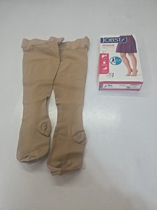 JOBST Opaque Medical Compression Stockings Thigh High 20-30 mmHg Large Beige