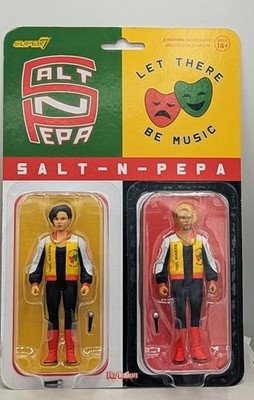 Super7   Salt-N-Pepa    ReAction Figures - Let There Be Music (Push It) 2-Pack