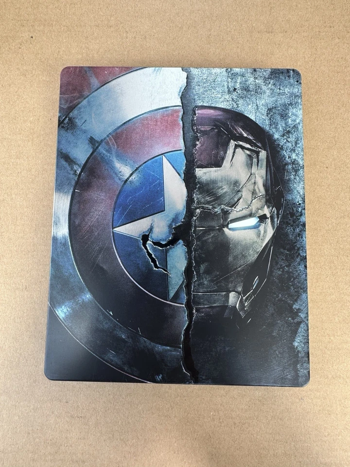 Captain America Civil War Blu-ray Limited Edition Steelbook - Marvel Studios - image 2 of 4