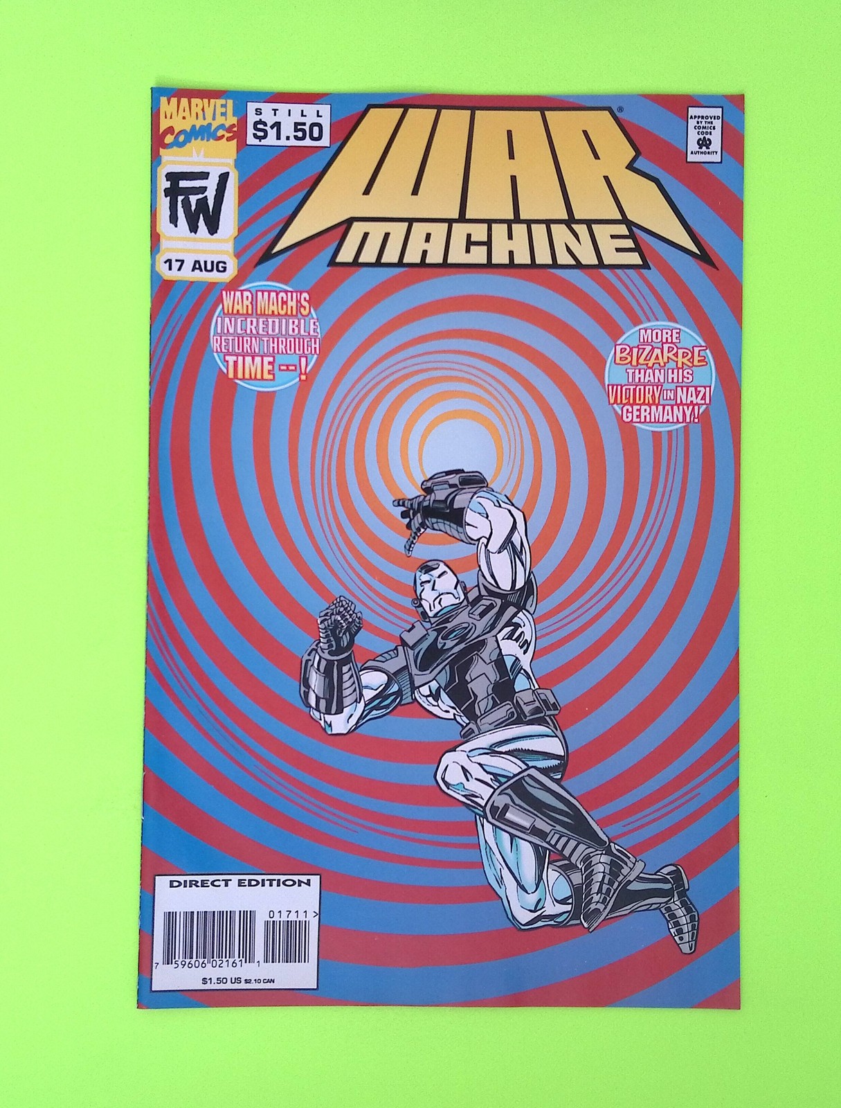 War Machine #17 Vol. 1 1995 Marvel Comics 1st App High Grade Comic Book W158-181