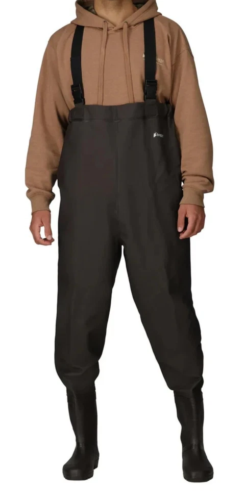 Frogg Toggs Men's Rana PVC Lug Sole Chest Wader Size 12 NWT - Image 2 of 4