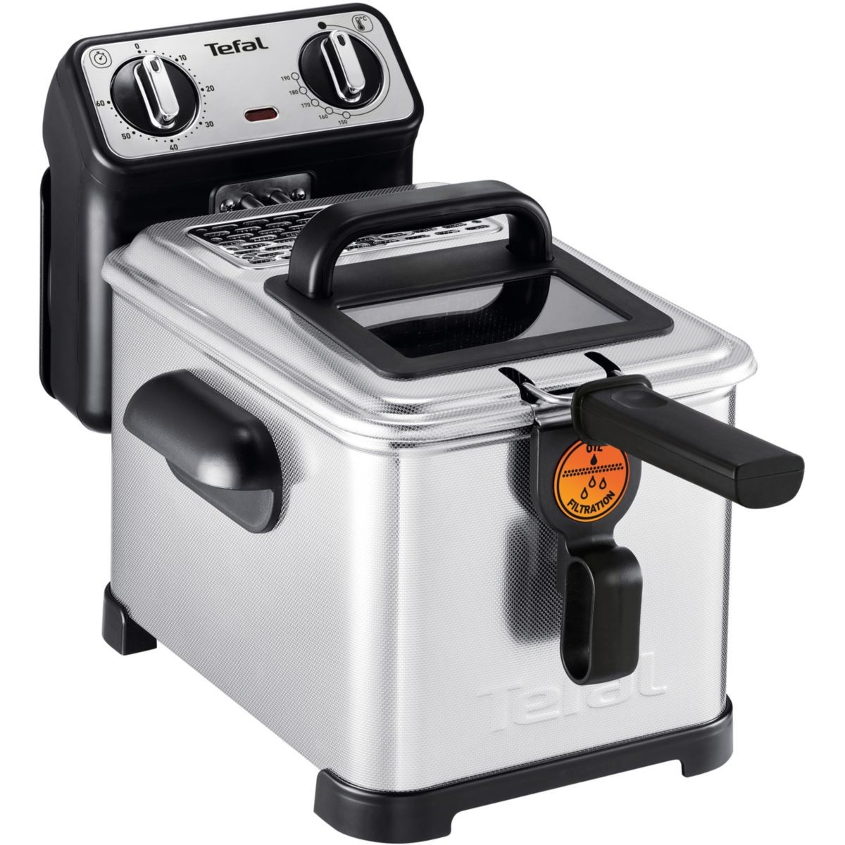 Friteuse TEFAL Filtra Pro 4L FR516110 sans odeur avec tamis filtrant