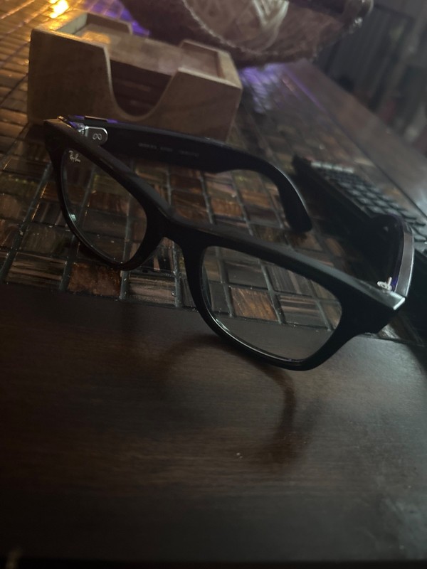 meta RayBans glasses gen 1/ fully restarted,perfect condition,black,clear len.