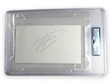Mookie Betts Signed Autographed Cut Signature Dodgers Red Sox PSA/DNA 0219