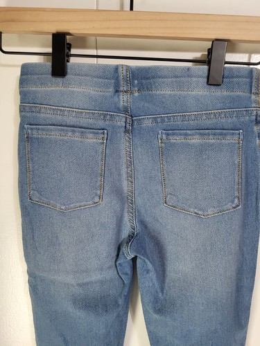 Tucker+Tate Nordstrom Girls SZ 8 Pull On Denim Jeggings Skinny Blue - Picture 10 of 10