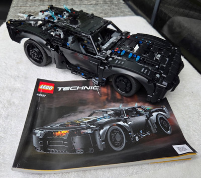 Lego Batman Batmobile Technic Car 42127 w/ Instructions Assembled Partial Set