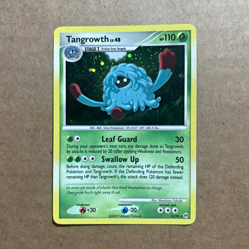 The Pokémon Company Pokemon TCG Tangrowth 10/99 Arceus Holo Rare Lv.48
