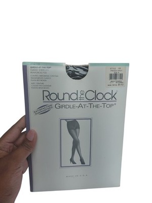 Vintage Round The Clock Stockings Size A