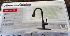 American Standard Fairbury 1-Handle Pull-Down Sprayer Kitchen Faucet Matte Black