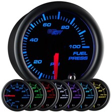 Slightly Used Glowshift Black 7 Color 100 Psi Fuel Pressure Gauge Kit Slightly Used Glowshift Black 7 Color 100 Psi Fuel Pressure Gauge Kit