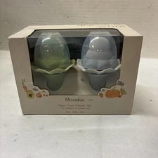 Moonkie Baby Food Feeder Set Two Feeders With Freezer Tray