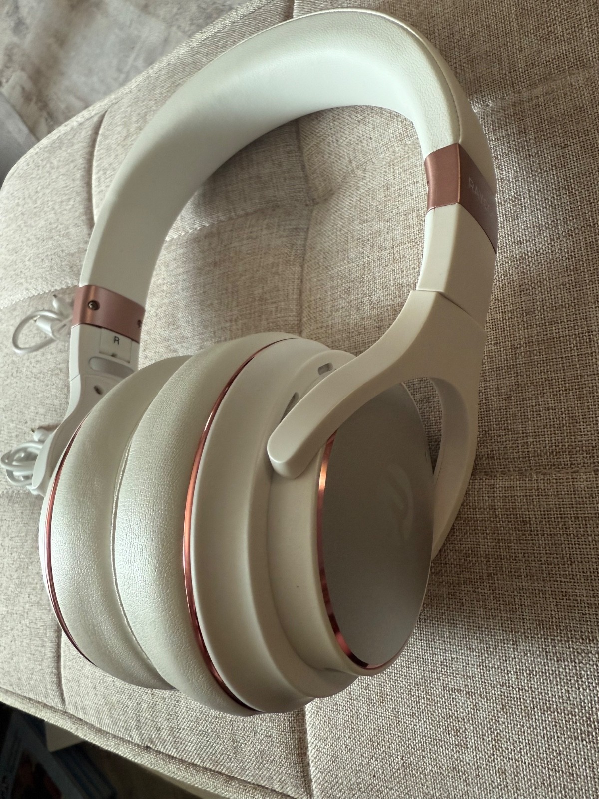 RAYCON  Wireless Bluetooth Over Ear Headphones, with Active Noise Cancelling