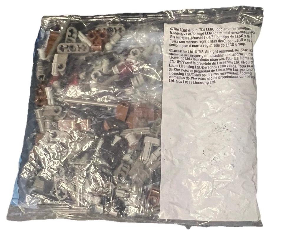 LEGO Group Technic STAR WARS Episode 1 # 4 (8002) Sealed Bagged Set '2000' - Image 4 of 4