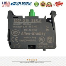 For ALLEN BRADLEY 800F-X10 1NO CONTACT ONE PIECE 800F-X10 800FX10 800F X10