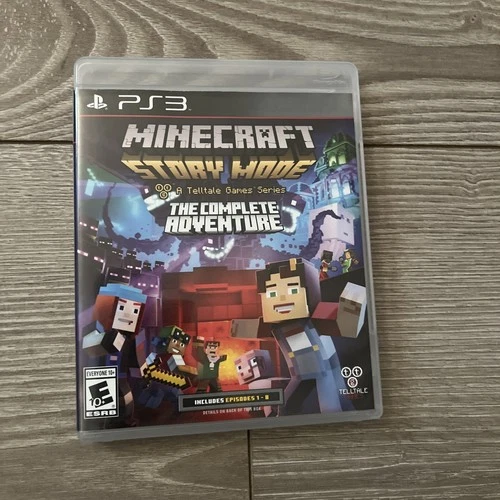 Minecraft Story Mode Complete Adventure for Sony PlayStation PS3 Without Manual