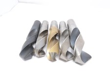 Lot of (5) Nachi Besly HSS Straight Drill Bits 1-5/16 (2), 1-7/16 (2), 1-5/8 EY1