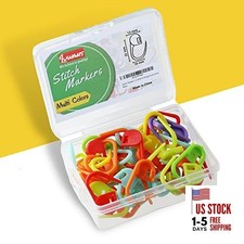 Stitch Markers for Crocheting - 50Pcs Crochet Stitch Markers for Knitting