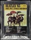 SEALED, The Beatles – Beatles '65 8XT-2228, 8-Track Stereo Cartridge, US, 1969