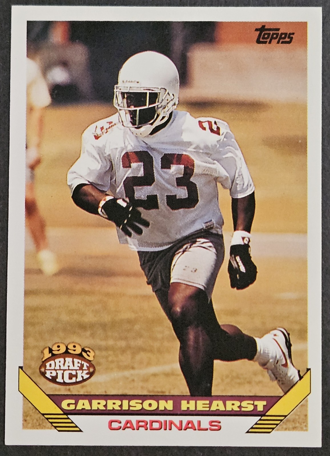 1993 Topps #101 Garrison Hearst Rookie RC Georgia Bulldogs Cardinals
