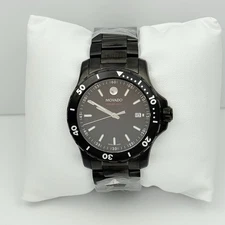 Movado 2600143 Series 800 Black Dial Black PVD Men's Watch 40mm