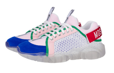 MOSCHINO COUTURE Special Teddy Low Sneakers Trainers Schuhe Turnschuhe Shoes 38