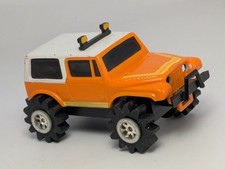 Vintage 1980's Schaper Stomper 4x4 Orange/White Jeep Renegade Truck