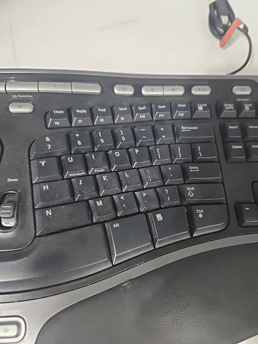 Microsoft 4000 V1.0 KU-0462 1048 tastiera ergonomica naturale - Foto 6 di 12