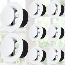 Air Vent Covers, ABS Adjustable Soffit Round Ceiling Diffuser
