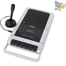 Portable Cassette Player Recorder Old School Music Vintage Compact