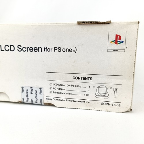 Factory Sealed PS One LCD Screen PAL PlayStation 1 PS1 SCPH-152B Trusted Seller - Picture 11 of 11