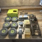 Green Mighty Tonka Bottom Dump Cab Parts Restoration Vintage 1970s