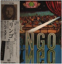 Ringo Starr Ringo Booklet OBI Japan Apple Records Pop Rock Vinyl LP