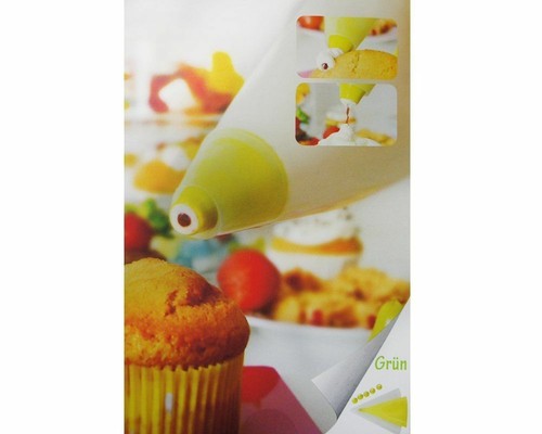 Spritzbeutel DUO Set Silikon 7 tlg. 5 Tüllen lebensmittelecht Backen - Bild 9 von 11