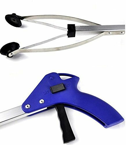 Attrezzo Raccogli Spazzatura Professionale 85cm Spazzatura Grabber Bastone Raggiungibile Pieghevole - Foto 2 di 4